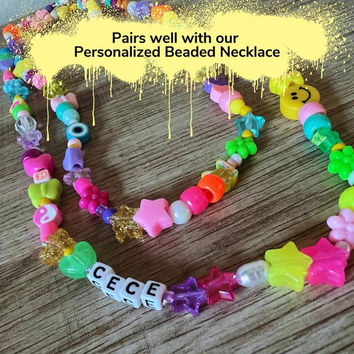 Wake and Make - Wholesale Kids Necklace - Kids - Kitschy Beaded Necklace4