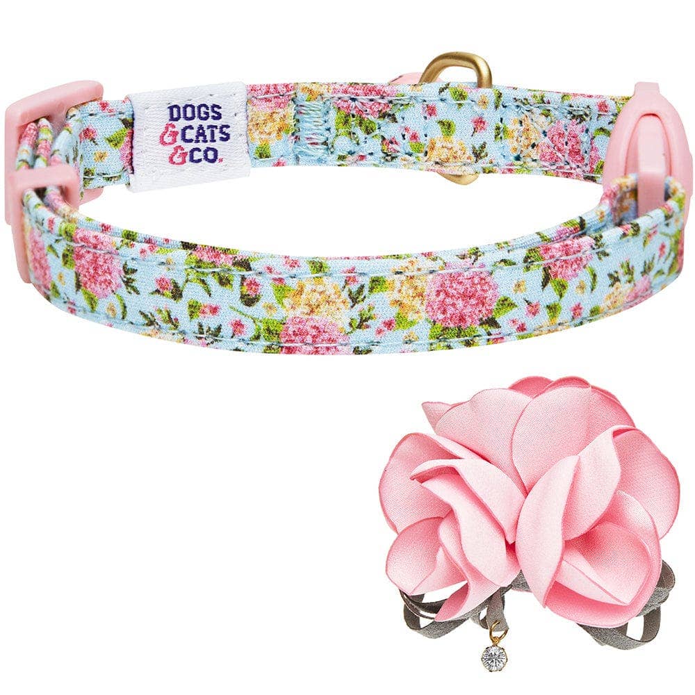 Blueberry Pet – wholesale Pet collar – Cat – Dogs & Cats & Co. A Scent of Spring Balloon Flower Cat Collar19