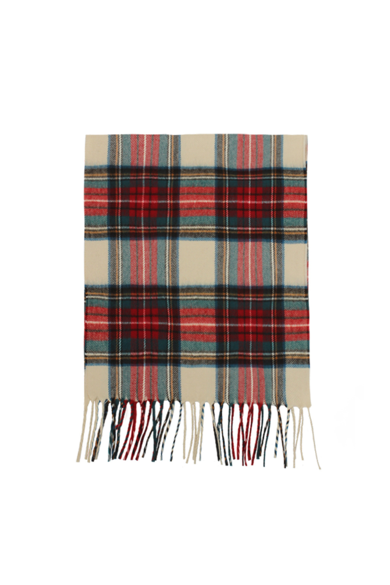 David And Young - Wholesale Scarf - Unisex - Softer than Cashmere PLAID BUFF Vegan Cashmere Touch Scarves24