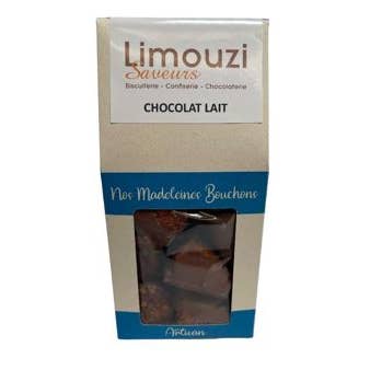 Limouzi Saveurs - Wholesale Chocolate - Madeleine milk chocolate 150g