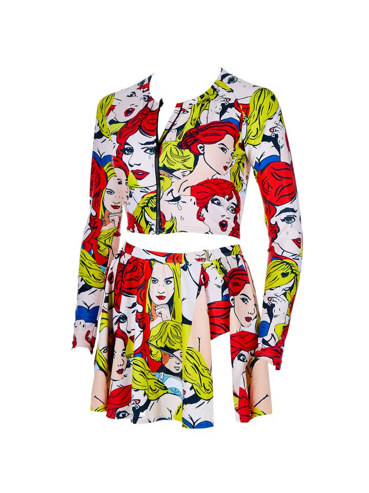 HartiSWIM – wholesale Rash guard – Women’s – Collective Subconscious Rash Guard1