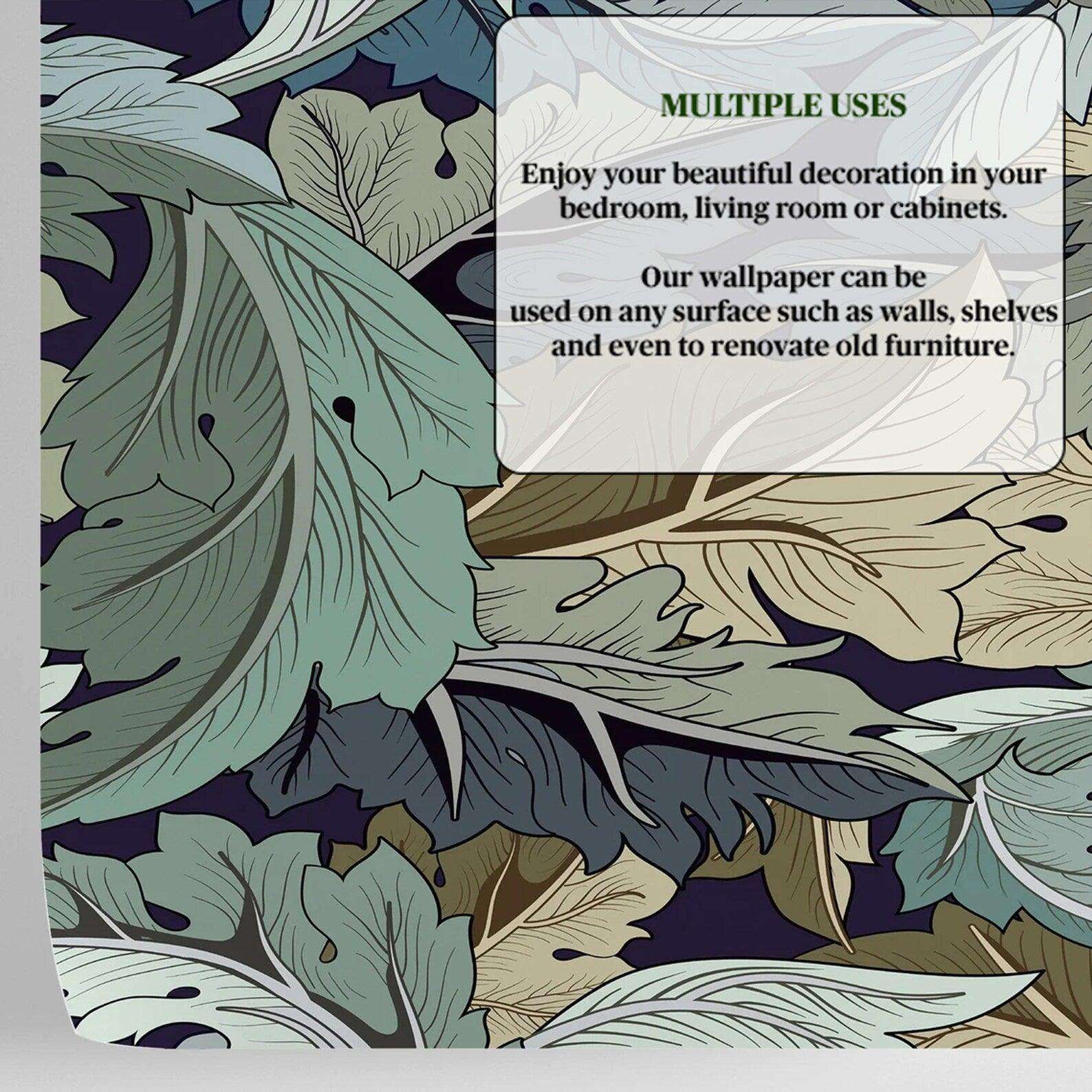 Wallpapers4Beginners – wholesale Tapetrulle – Konst och hantverk viktoriansk tapet7