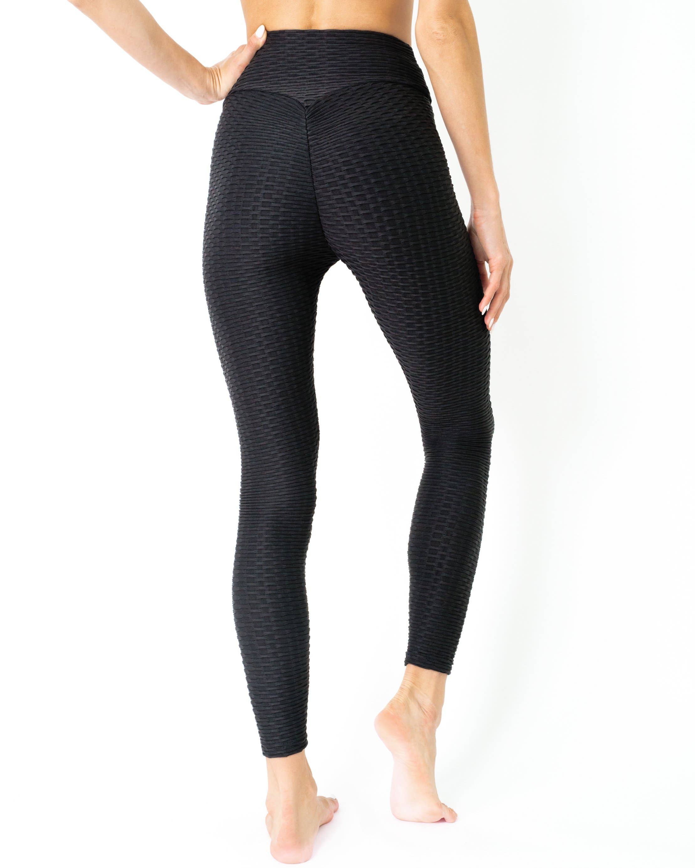 Lenawee Moda - Wholesale Athletic/Lounge Leggings - Women's - Bentley Leggings - Black12