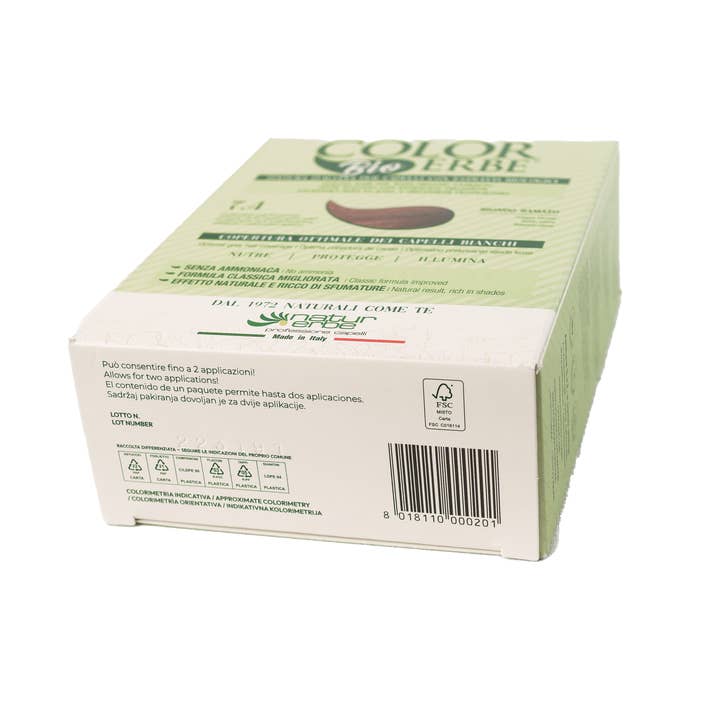 COLOR ERBE - Wholesale Hair Dye - Color Erbe Estr. Dye Organic Coppery Blond (7.4) - Made in Italy8