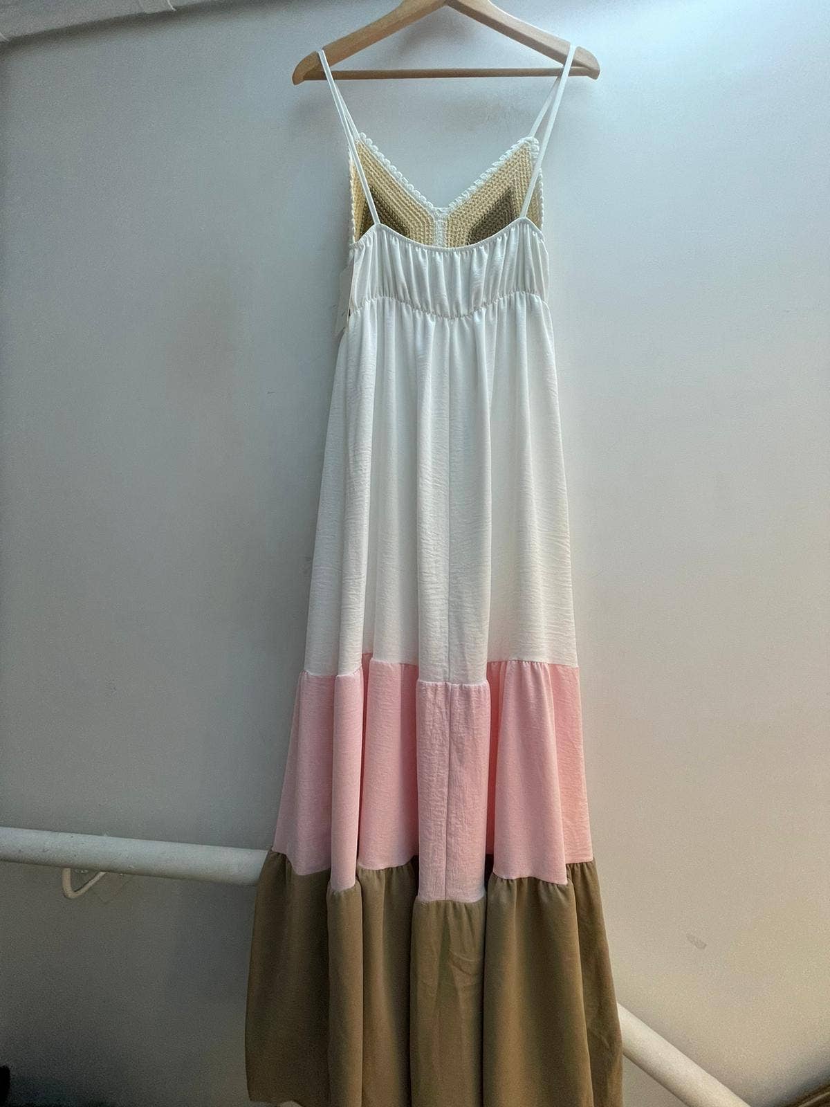 LORIANE - Venta al por mayor Vestido - Mujer - Vestido largo sin mangas bordado, talla única8