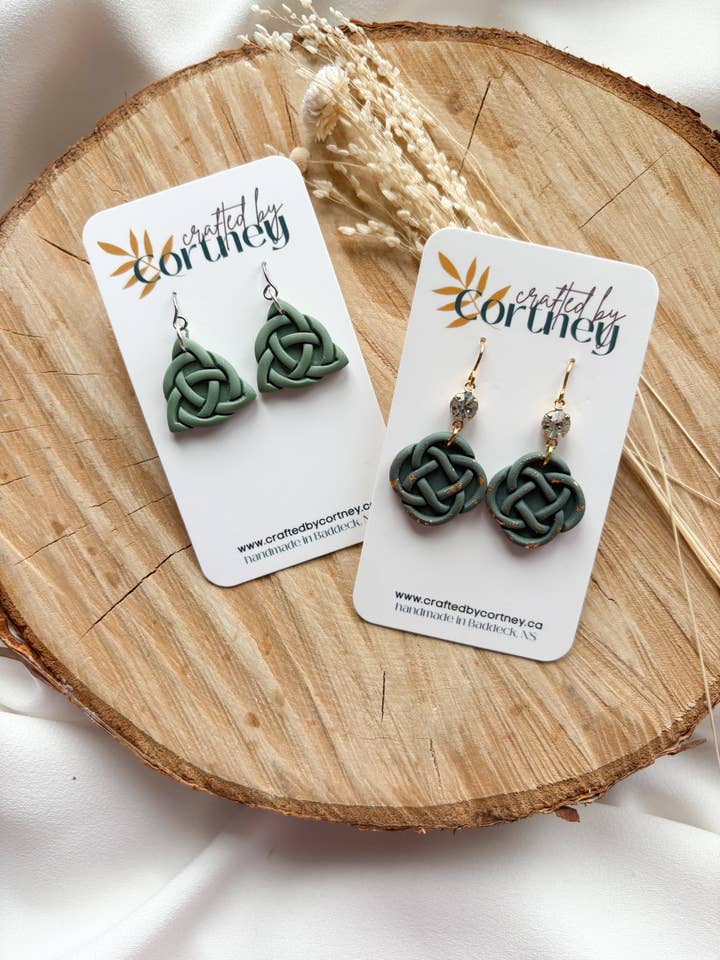 Celtic Knot Dangles for wholesale by Crafted by Cortney