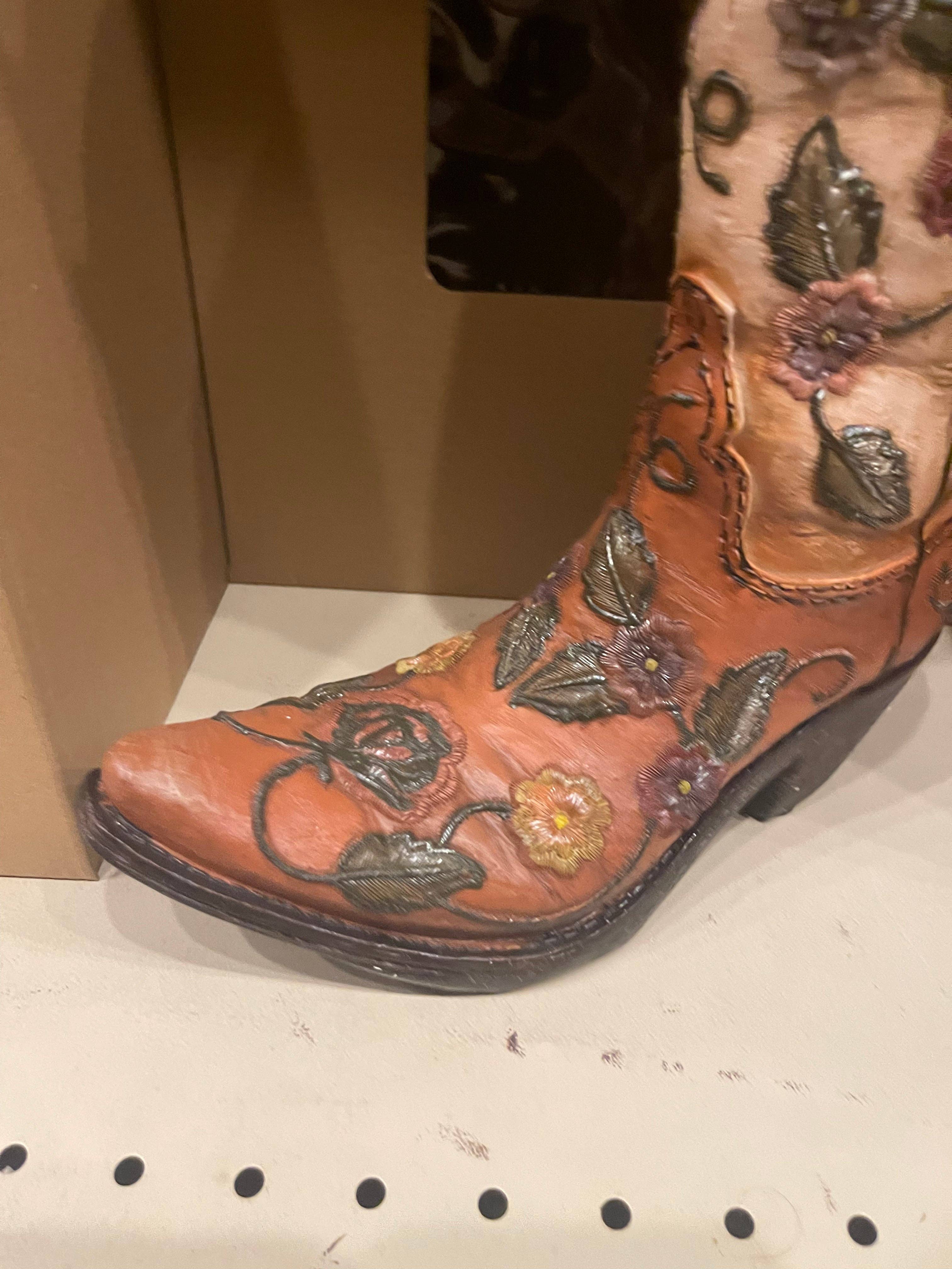 Broads Market - Wholesale Vase - Floral Boot Vase2