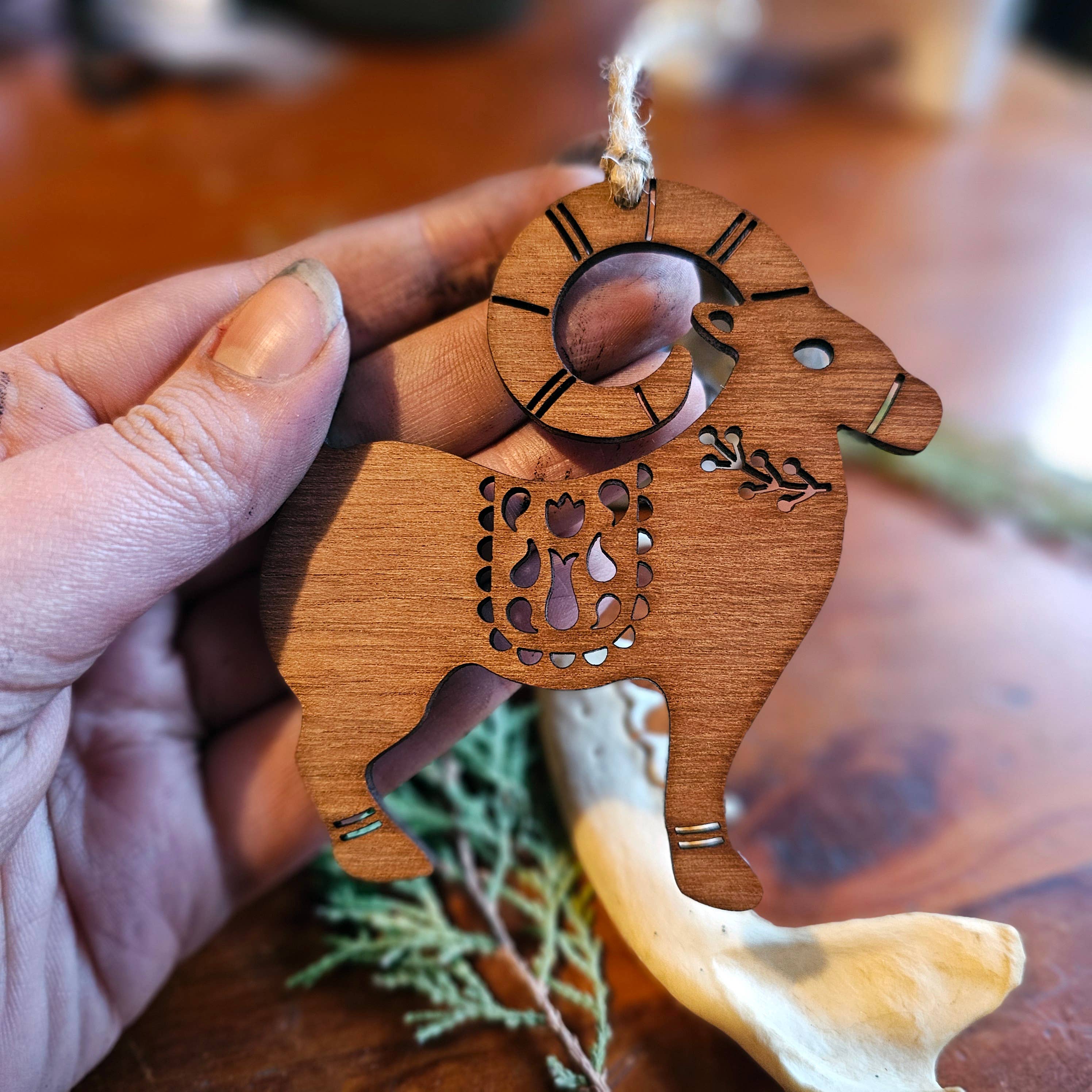 Yiska Designs - Wholesale Sign - Scandinavian Yule Goat Bauble2