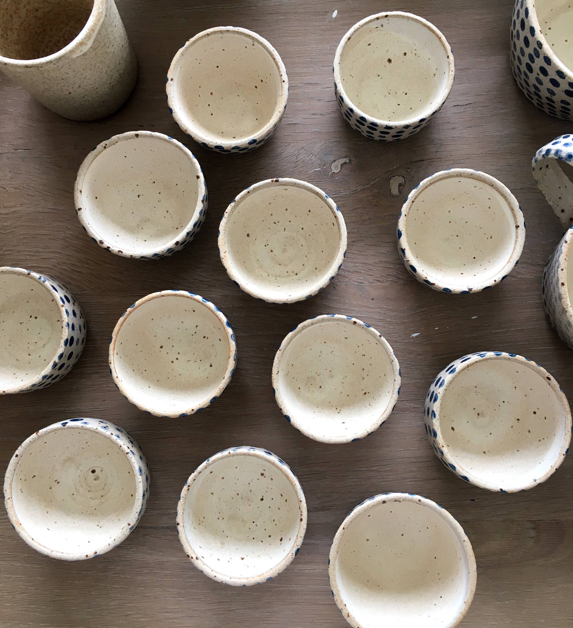 Polli Pots - Venta al por mayor Vaso de chupito - Copita tazas, Tazas de chupito de tequila/mezcal hechas a mano7