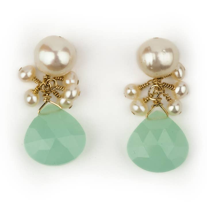 Audrey droppar i sjöam för wholesale av Meg Carter Designs