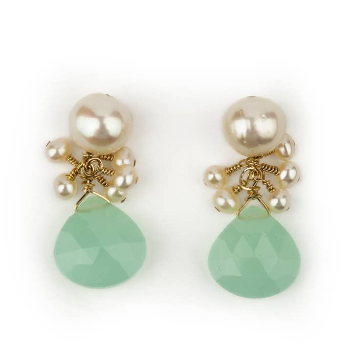 Audrey droppar i sjöam för wholesale av Meg Carter Designs