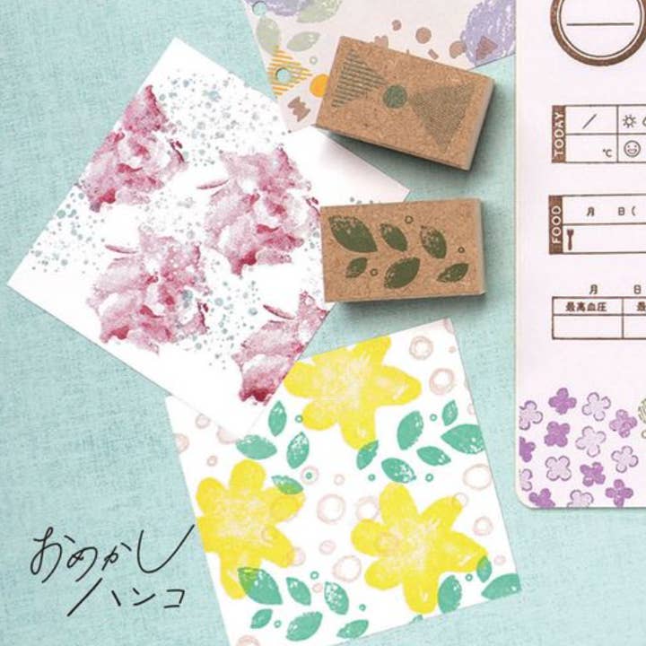 「FUNJI」In Japan - Wholesale Rubber/decorative stamp - Omekashi Hanko Rubber Stamp | Cute Wooden Stamp4