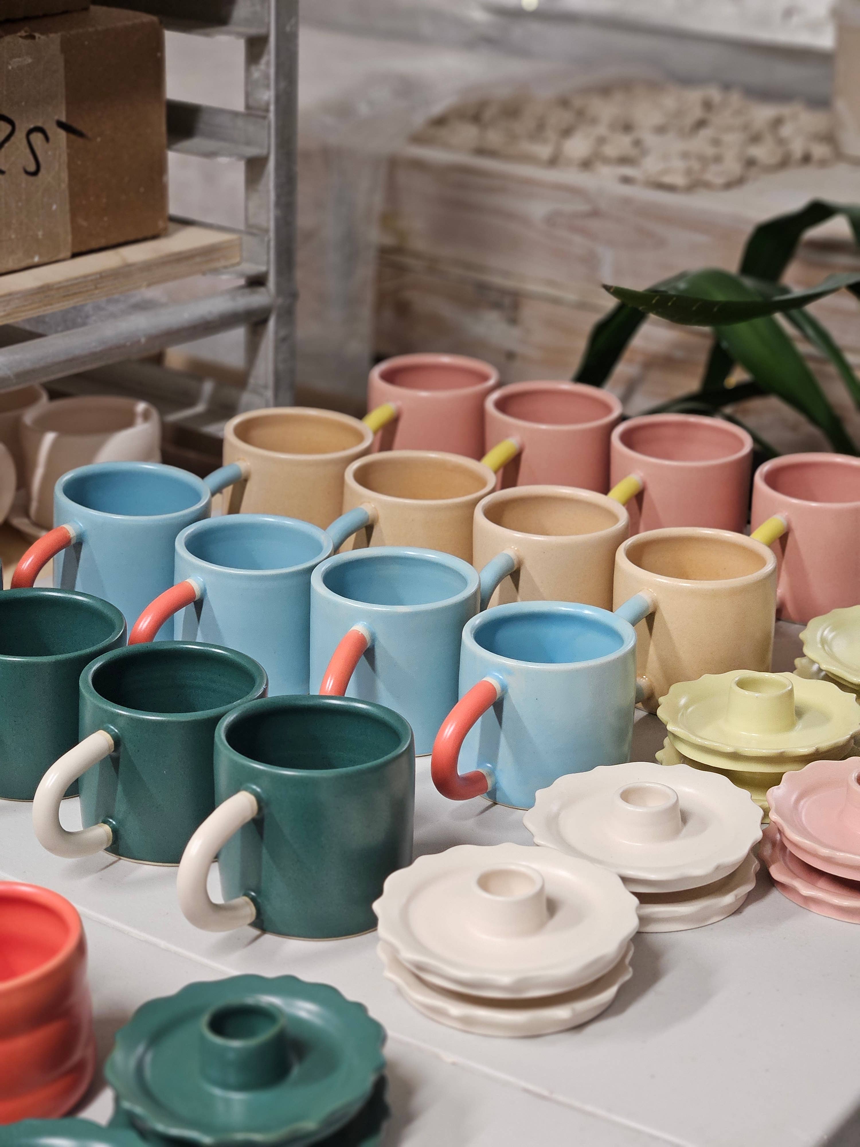 Bad Dogs Studio - Wholesale Coffee Mug - Classic Mug (Two-Toned) • Handmade Colorful Ceramic3