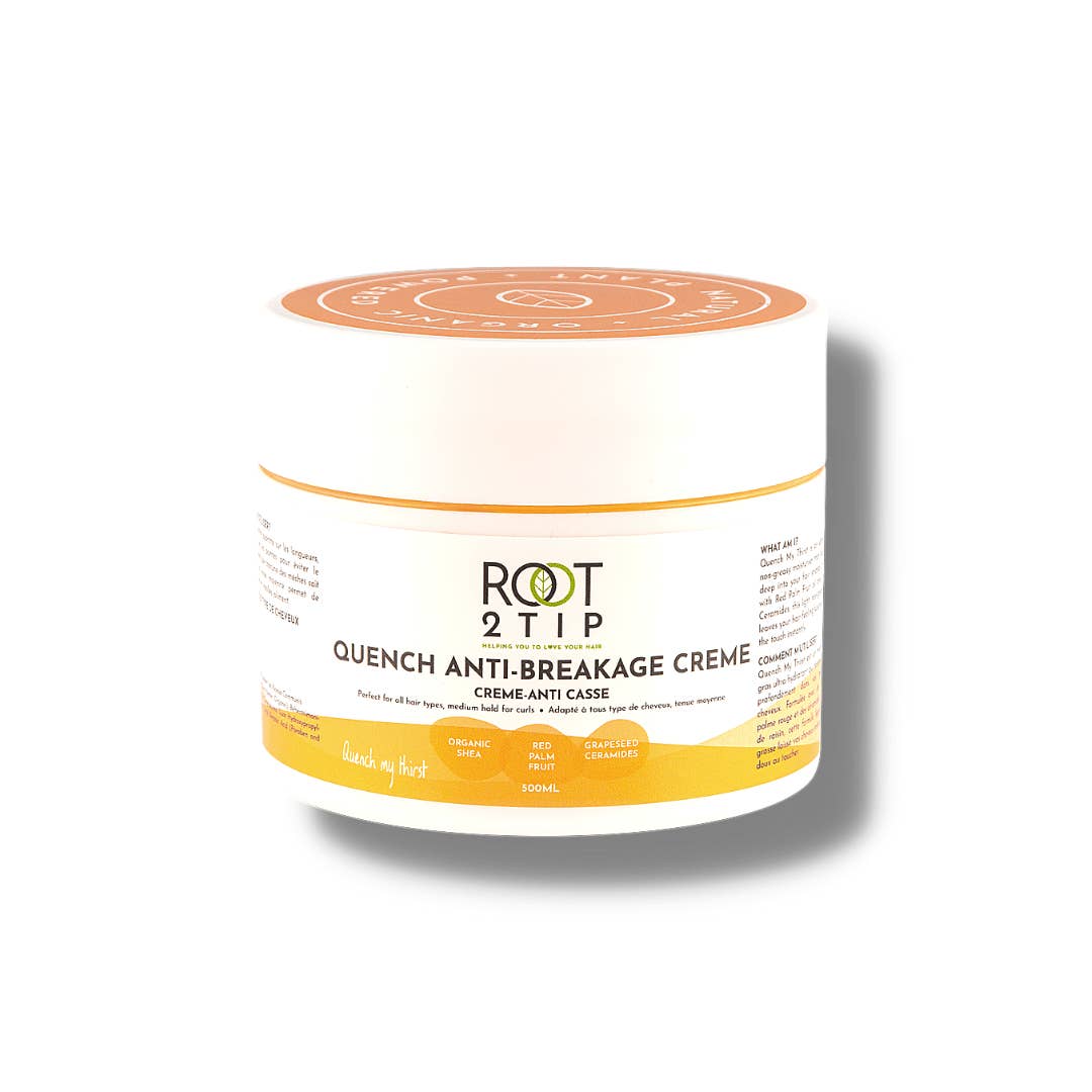 ROOT2TiP – wholesale Hair styling gel/mousse – Afro Hair Vegan Moisturising Creme- Quench Anti-breakage Creme