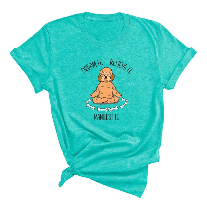 Manifest | Dog-themed Graphic Shirt for wholesale by Luv the paw