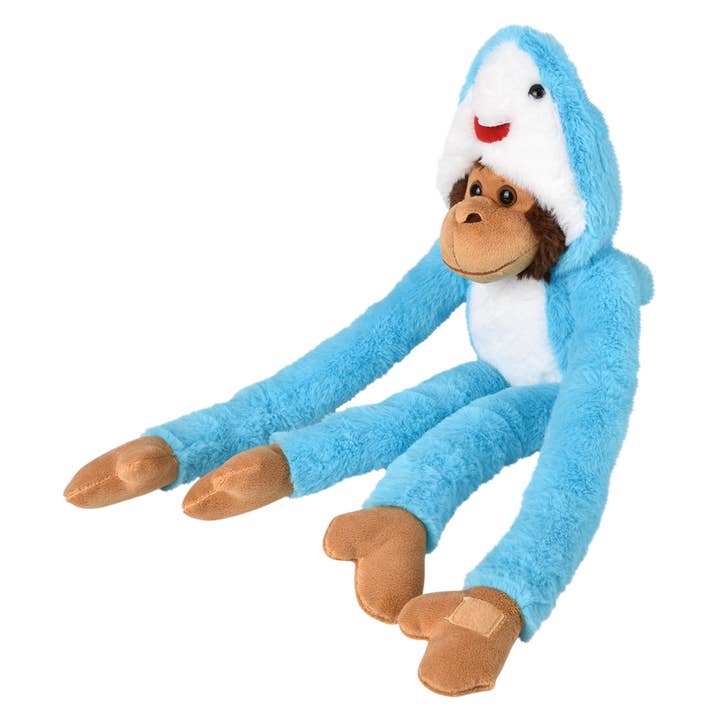 The Toy Network - Wholesale Stuffed/Plush Toy - Kids & Baby - (T) 27.5" DRESSED SHARK HANGING MONKEY3