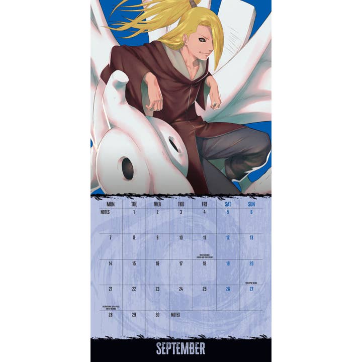 Danilo Promotions Ltd – wholesale Calendar – NARUTO SHIPPUDEN 2026 SQUARE CALENDAR3