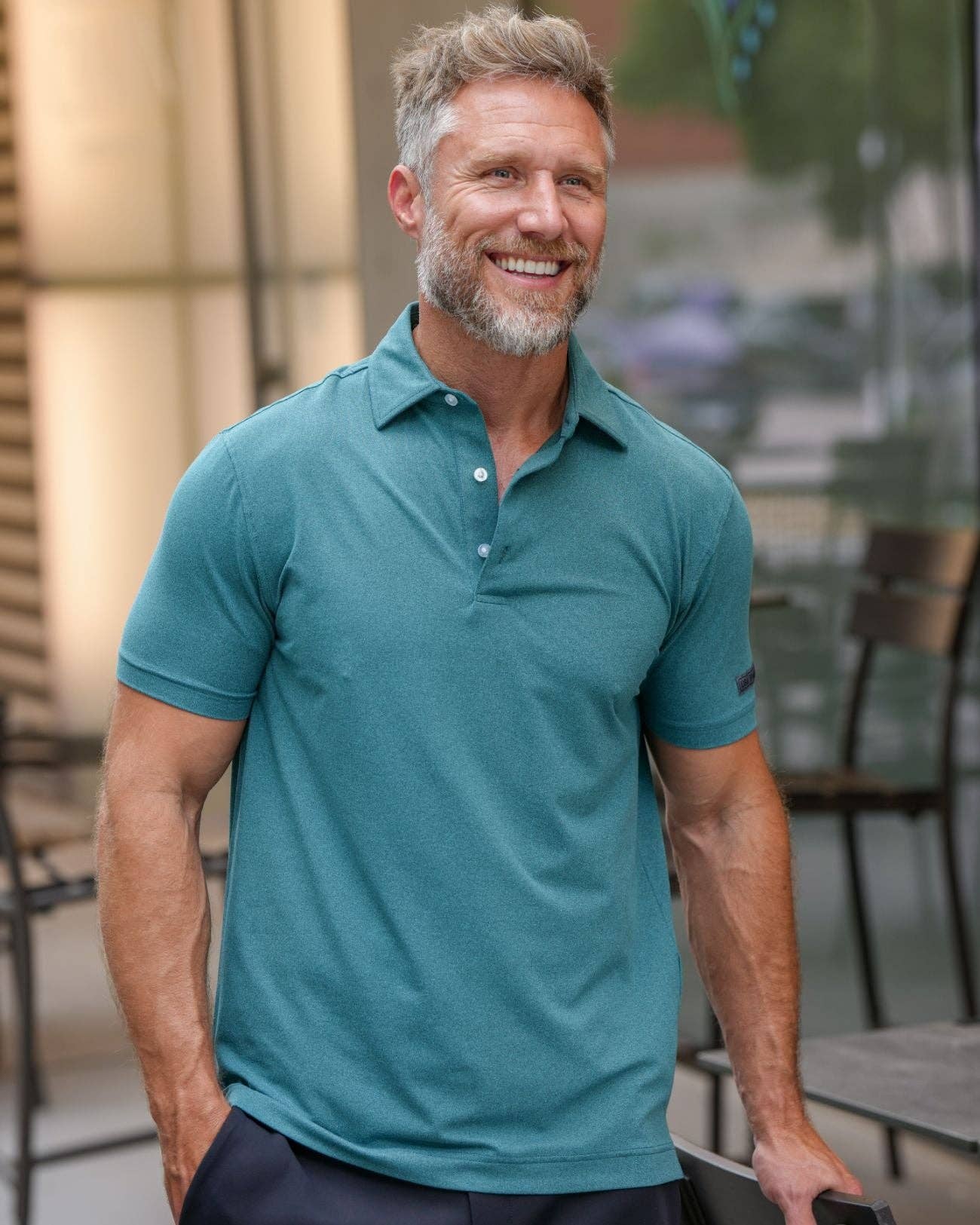 USA Palm - Wholesale Polo - Men's - Heathered Polo63