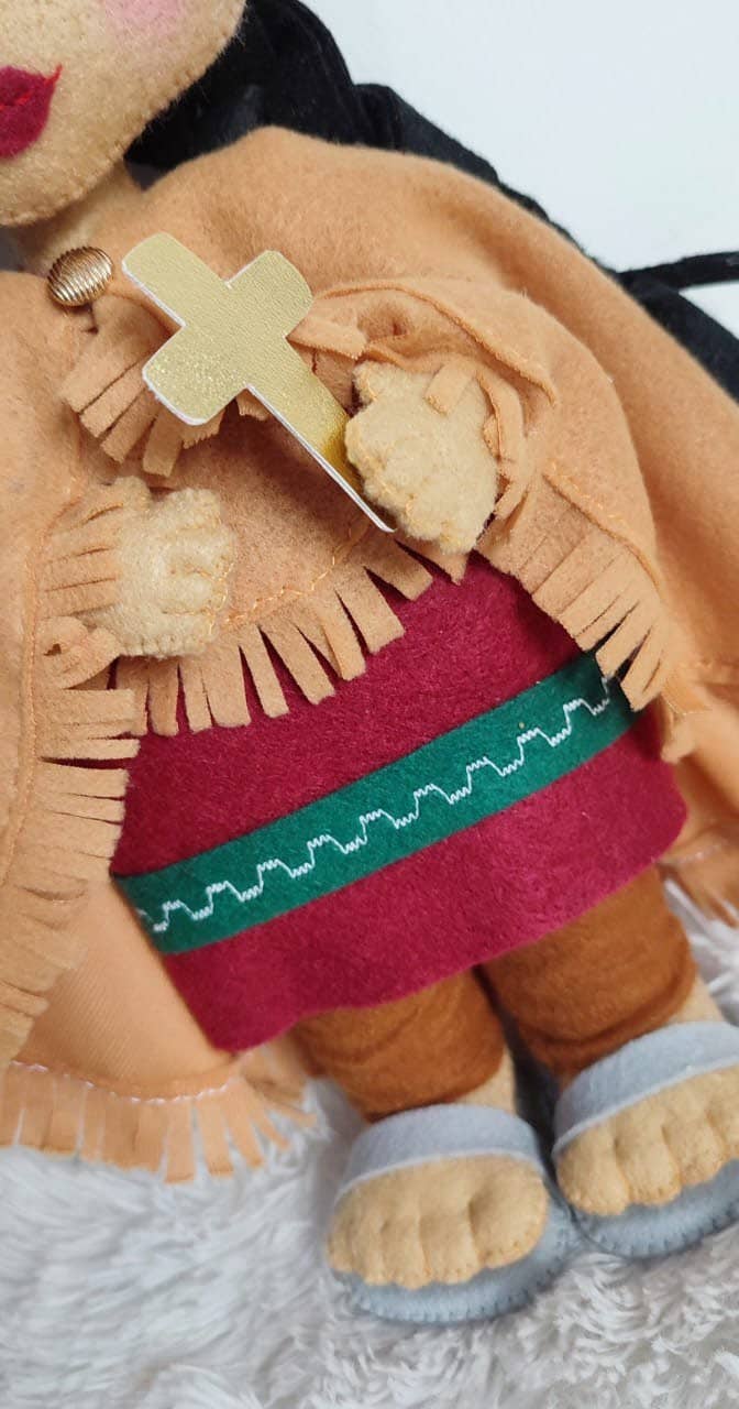 Lovencomfort - Wholesale Doll - Kids - Saint Kateri doll, Saint Kateri, aint doll, saint ornaments,4
