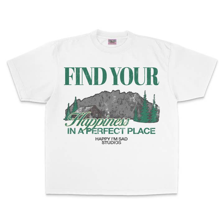 Find Your Happiness Tee for wholesale by happy i'm sad