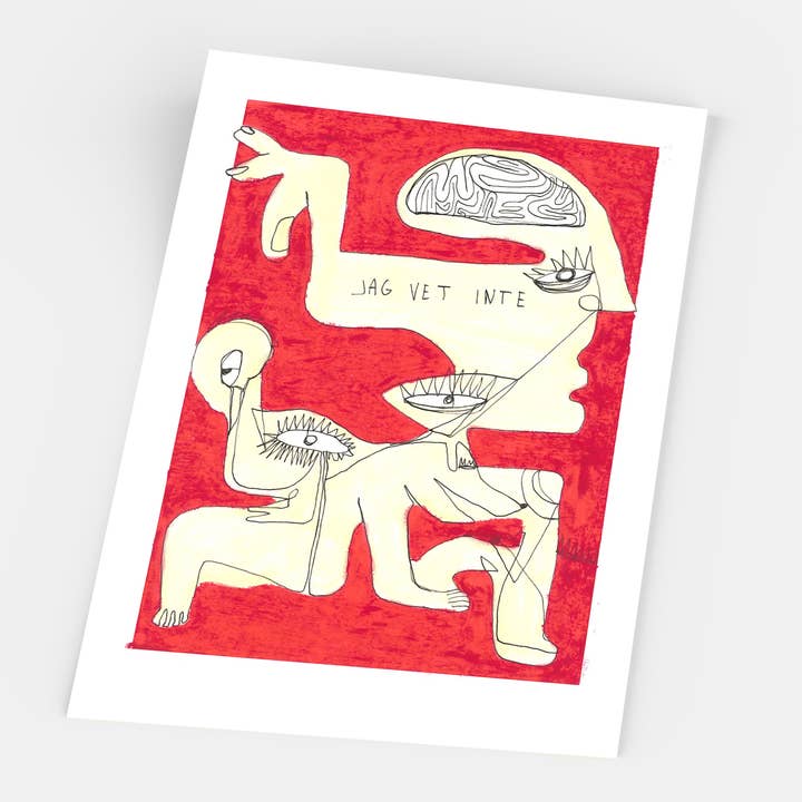 Gustave - Wholesale Art Print - Sven Reubens, Jag Vet Inte1