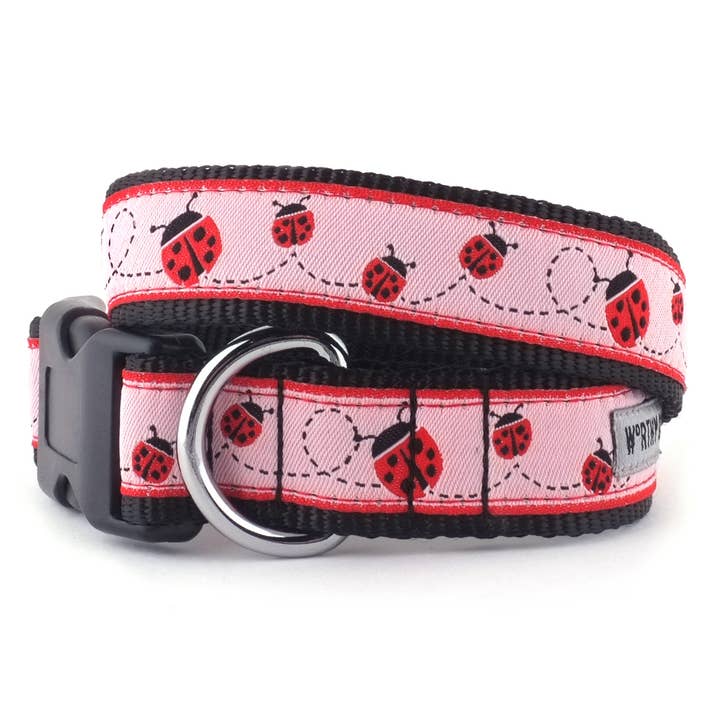 Pink Ladybug Collar for wholesale on Faire