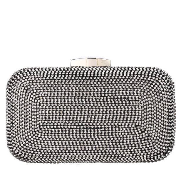 Nima Accessories Inc - Wholesale Clutch bag – women's - Ladies Crystal Rhinestone Oval Clutch Evening Bag0