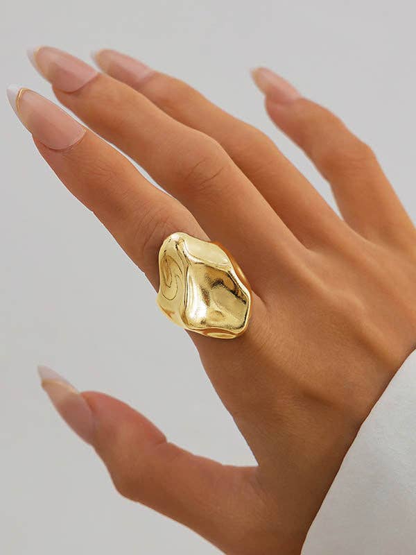 Sheer Trend - Wholesale Cocktail/Statement Ring - Geometric Rings Accessories0