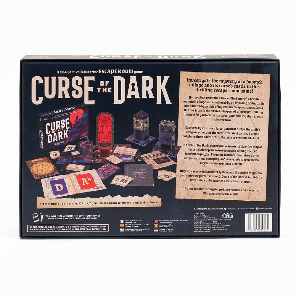 Professor Puzzle USA, Inc. - Wholesale Board Game - Curse of the Dark7