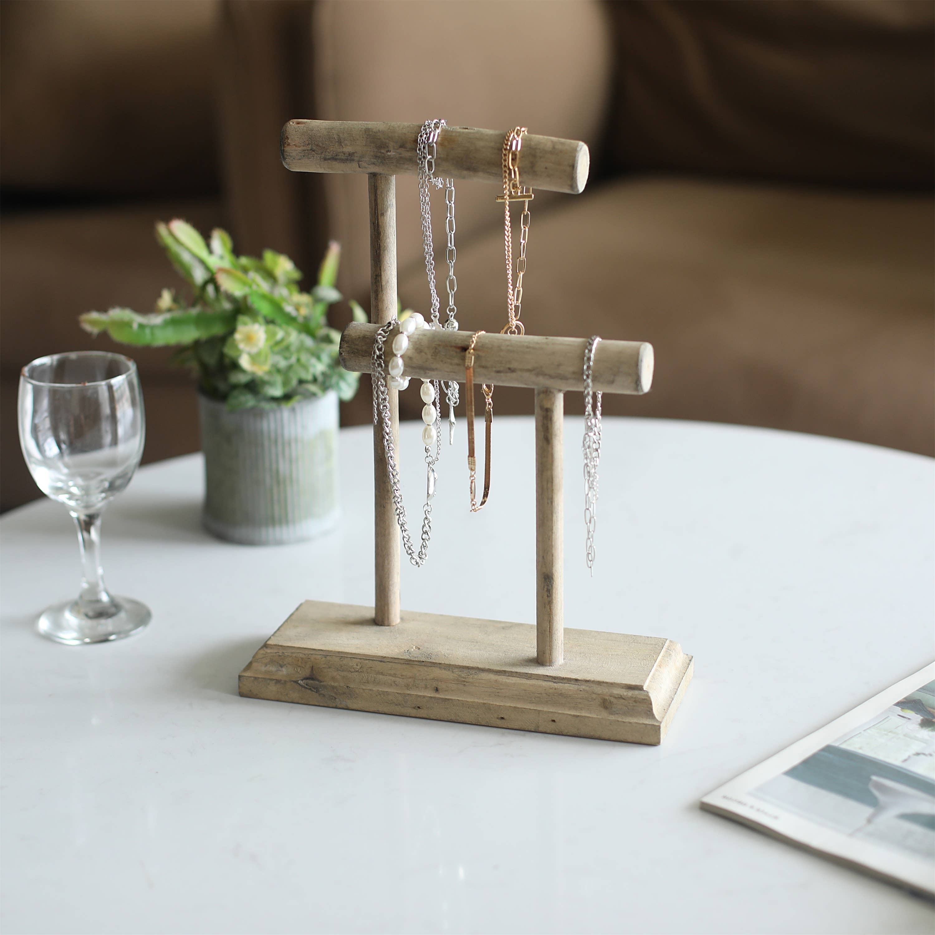 Cheungs Home Decor - Wholesale Jewelry Stand & Display - Atwan Driftwood Styled Jewelry Hanger11