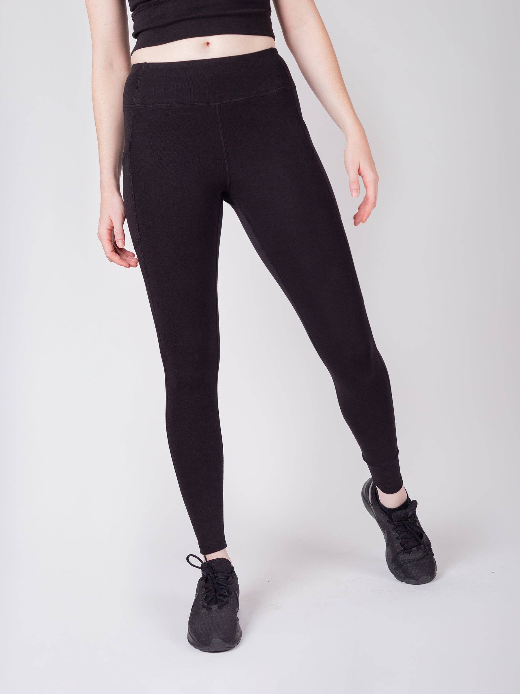 Happy Earth - Vendita all'ingrosso Leggings sportivi/loungewear - Donna - Leggings Organici PlantTec™ | Eclipse2