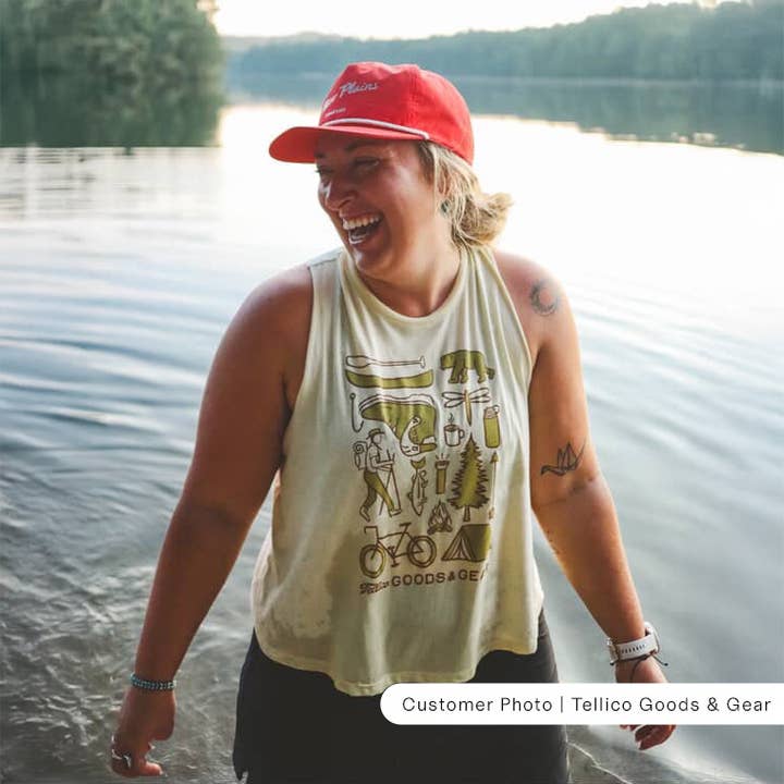 Endless August Supply Co. - Vente Casquette à visière plate – unisexe - Chapeau en corde de nylon personnalisé | Chapeau avec nom | Chapeau de ville script3