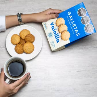 BOSANET - Wholesale Cookie - Galletas Carlitas - Vanilla Cookies 8.47 oz (20 pack)