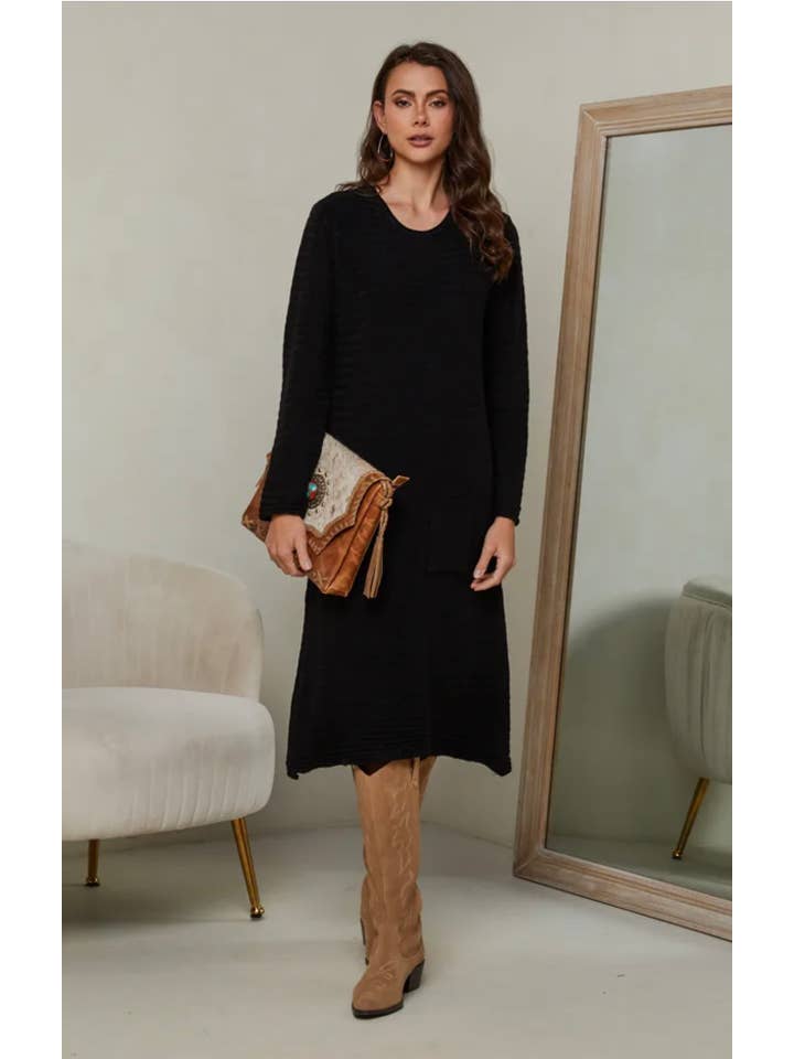 LÉA & LUC - Wholesale Dress - Women's - Sweater dress REF. 1133214