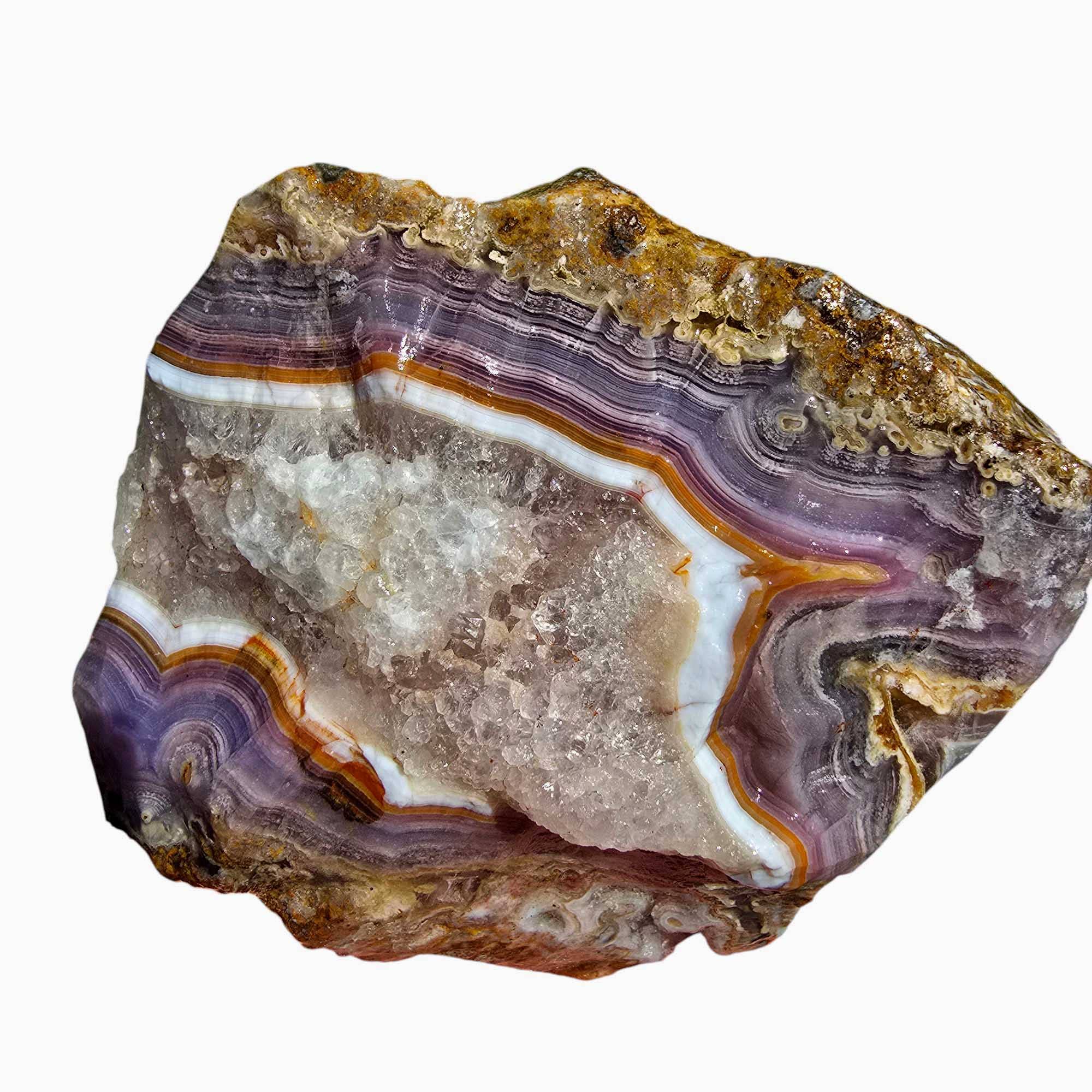 Lapidary Central – wholesale Andlig sten/kristall – Agua Nueva Agat Nytt Vatten Agat Rå Bit1