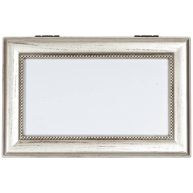 Small Antique Silver "Amazing Grace" Music Box for wholesale by Gift & Garden by Carson