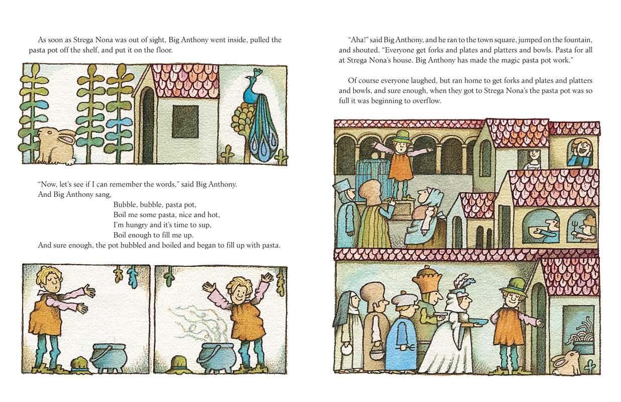 Simon & Schuster - Wholesale Early Reader Book (6-8) - Strega Nona by Tomie   dePaola6