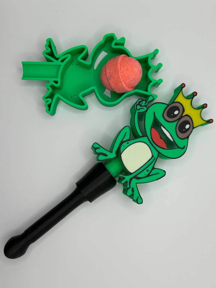 Varinha de Mini Bomba de Banho Príncipe Sapo por atacado de Lunar Creations