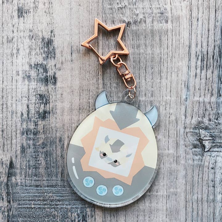 Appagotchi Acrylic Keychain for wholesale by Arianna Rose Art