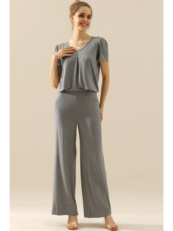 NINEXIS - Wholesale Pants - Women's - CWBLP410_HIGH WAIST WIDE LEG PALAZZO LOOSE CASUAL PANTS6