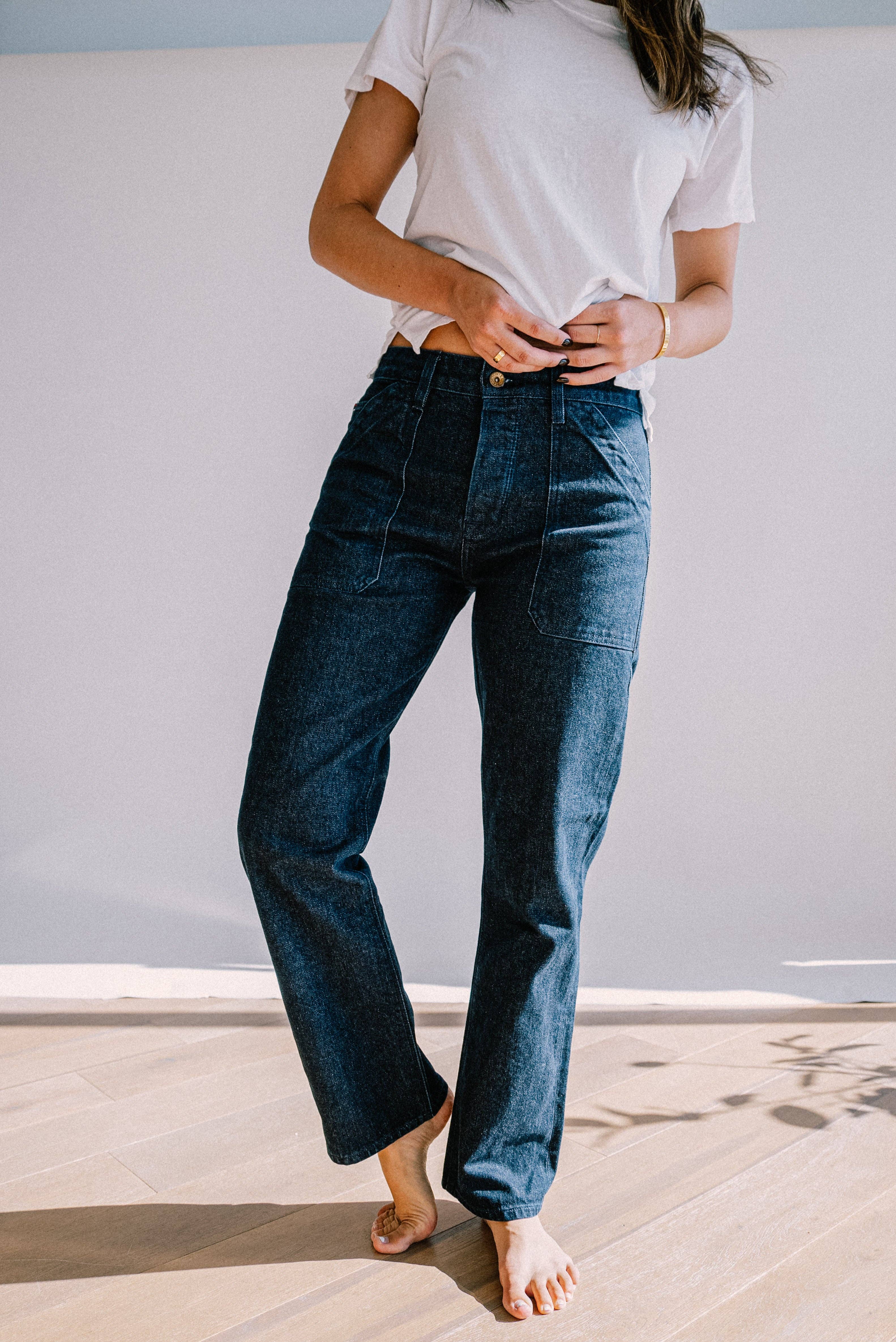 Ocean Wash Spejder Jean | Ocean Wash Denim Militærbukser for engroshandel på Faire0