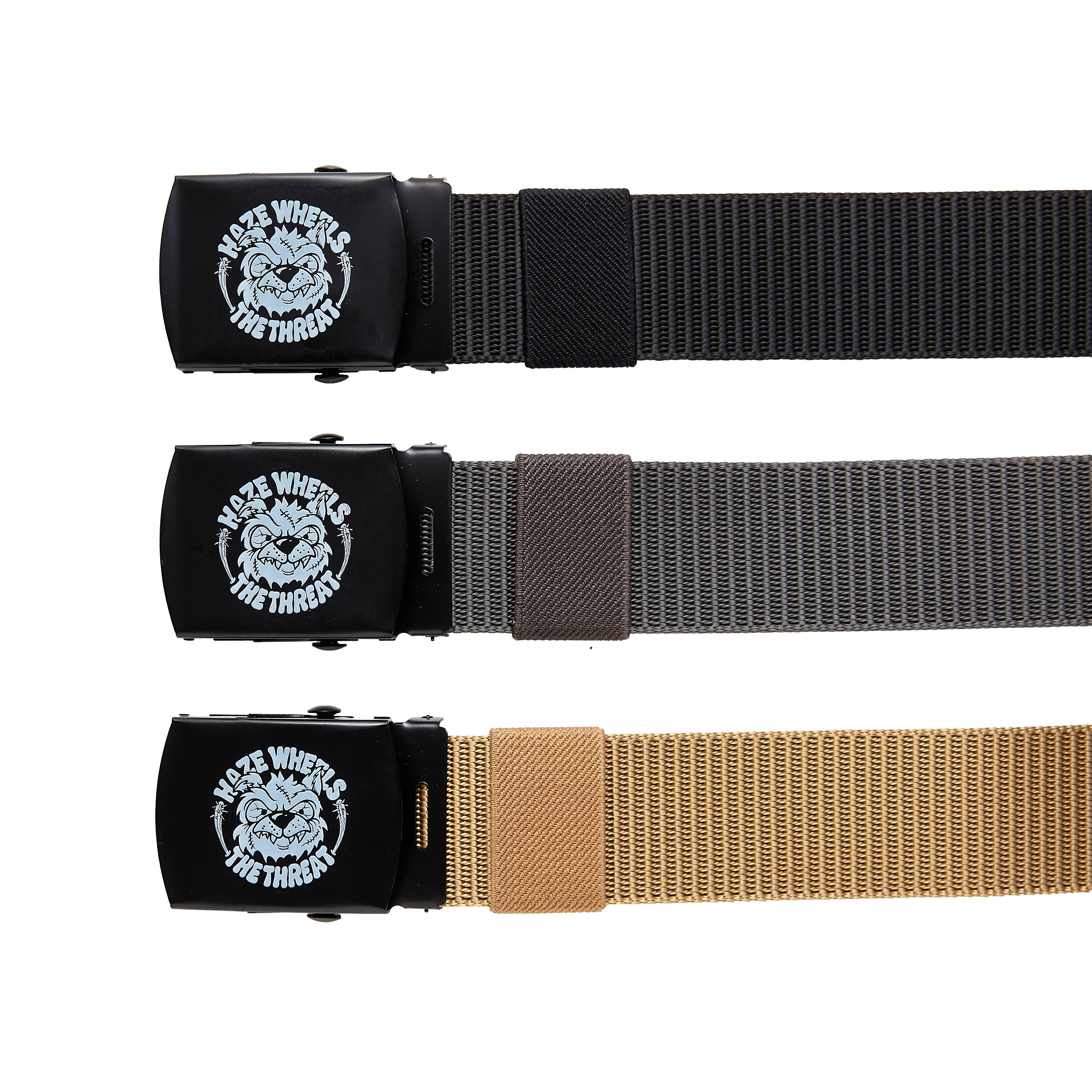 HAZE WHEELS - Wholesale Belt - Unisex - Belt pack (10 belts) 1