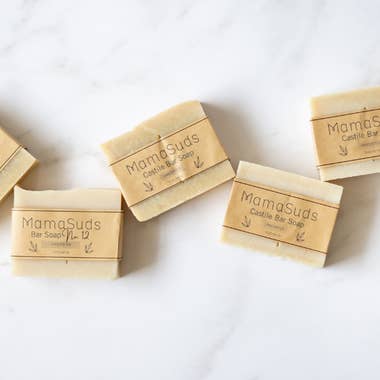 MamaSuds | Non-toxic Household Cleaners + Real Soap - Wholesale Bar Soap - Castile Bar Soap Unscented1