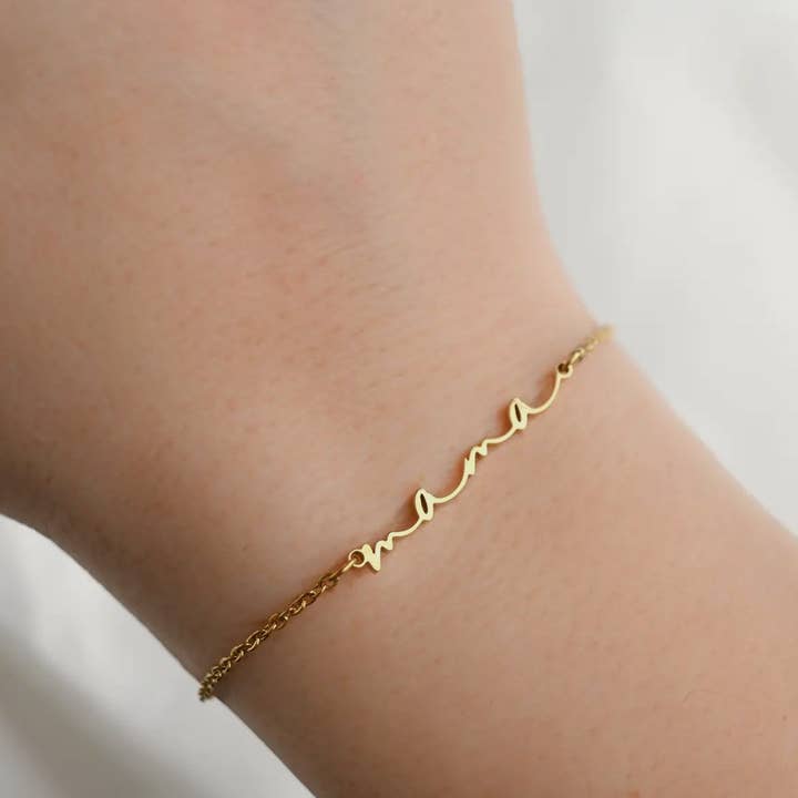 Pulseira com Nome "Mama" por atacado de Karen Cole Timeless Treasures