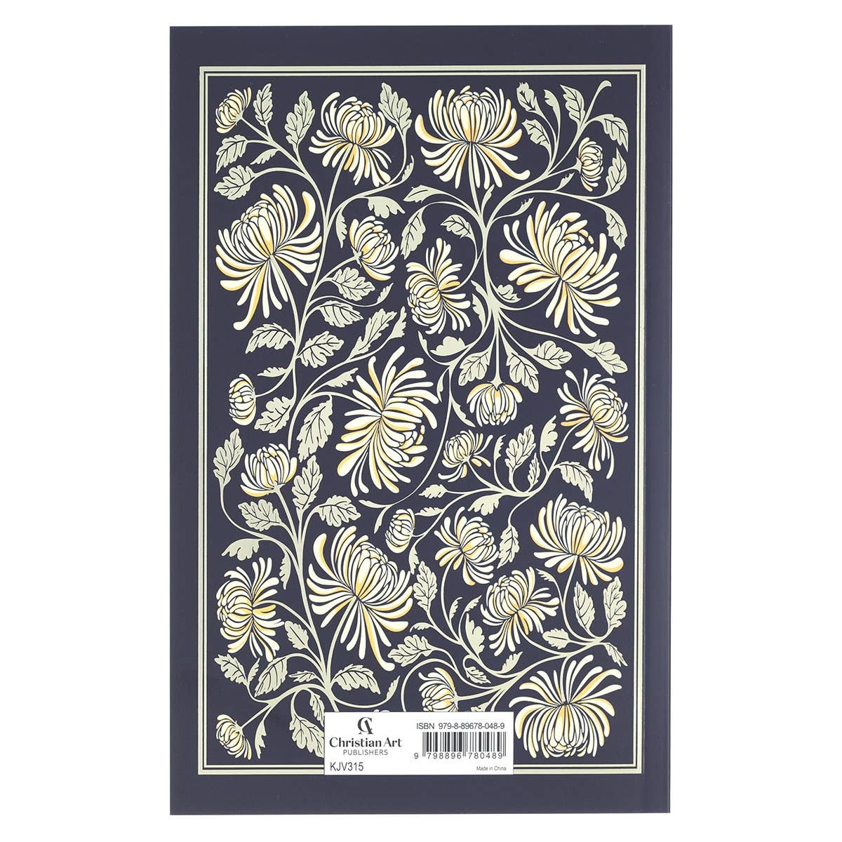 Christian Art Gifts - Wholesale Religion - KJV Bible Outreach Softcover, Floral1