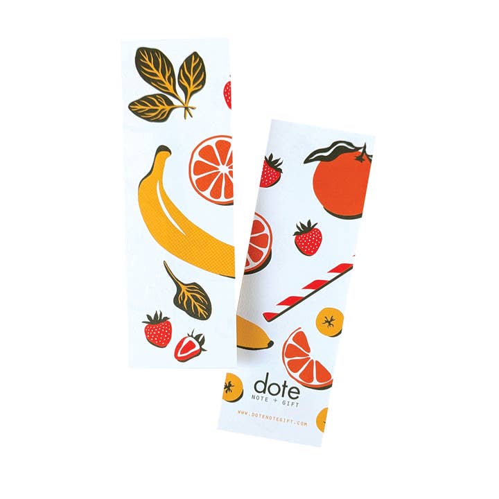 Fruit Smoothie • Bookmark for wholesale by Dote Note + Gift