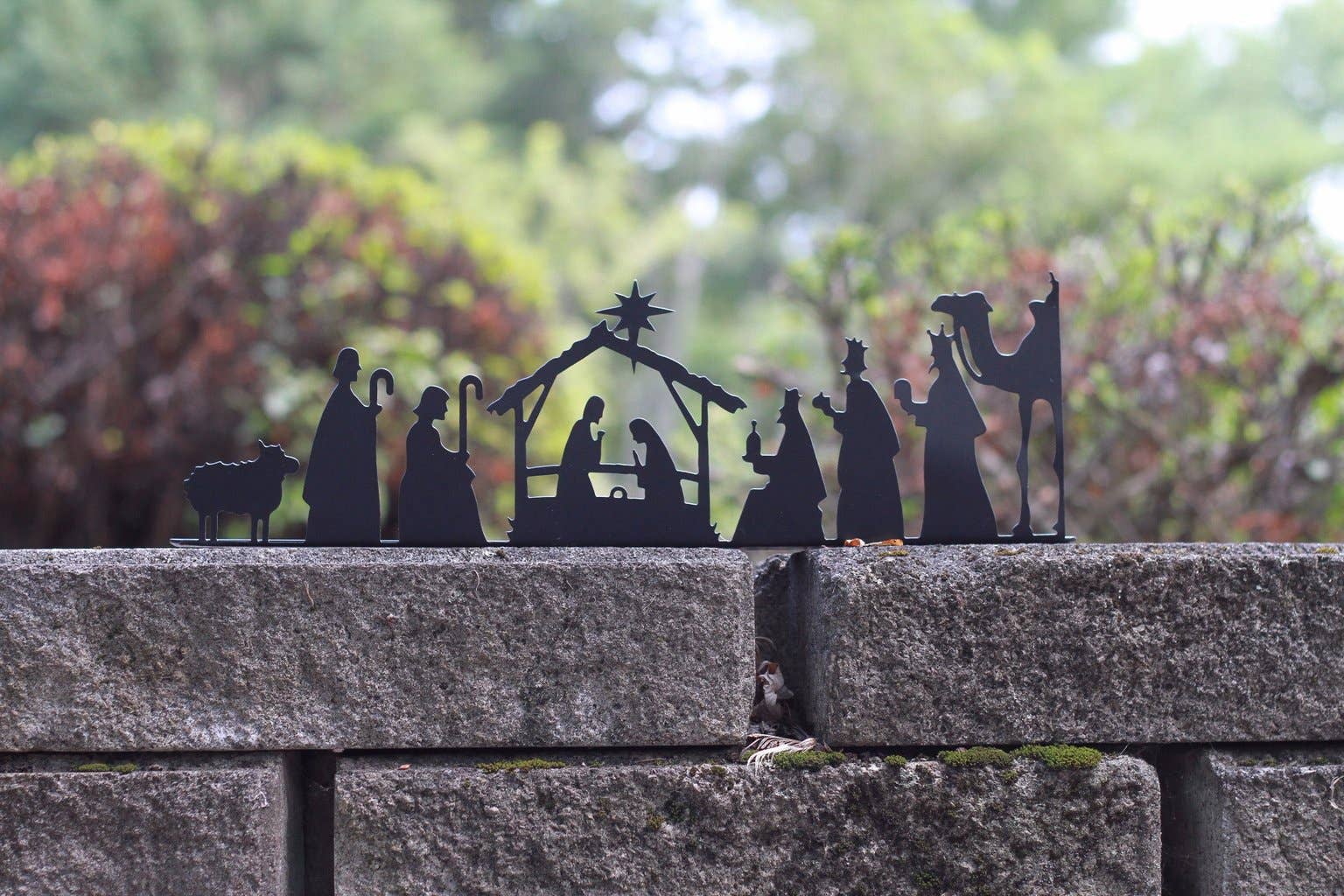 Mira Fair Trade - Wholesale Nativity Scene Decor - Metal Nativity Scene1