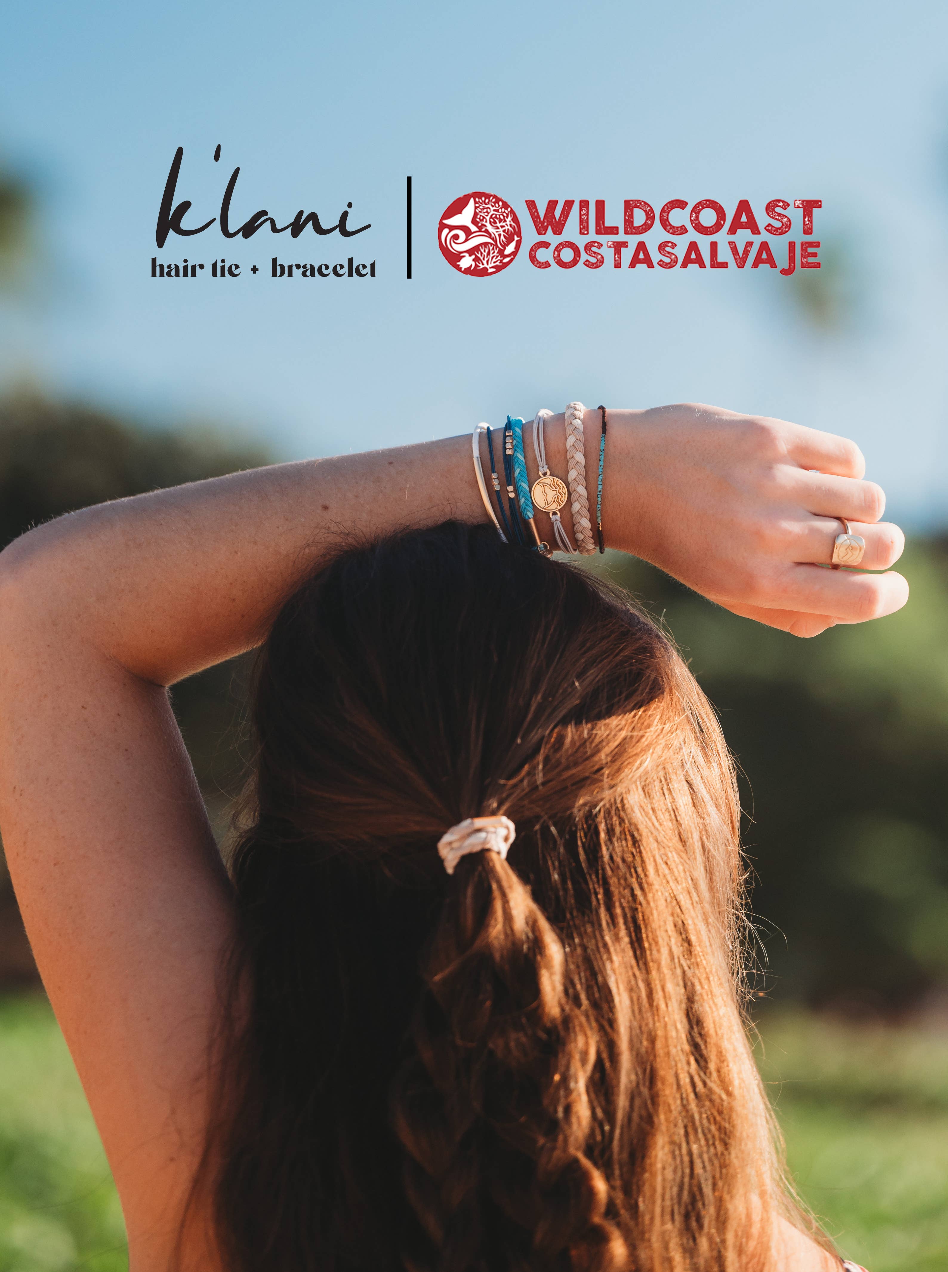 K'lani hair tie bracelets - Wholesale Jewelry Set - "Protect" Whale Ocean Hair Tie Bracelets5