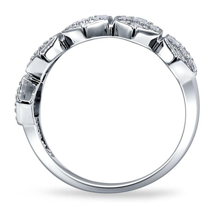 Whale Tail & Star Ring Cubic Zirconia 925 Sterling Silver Wholesale for wholesale on Faire2