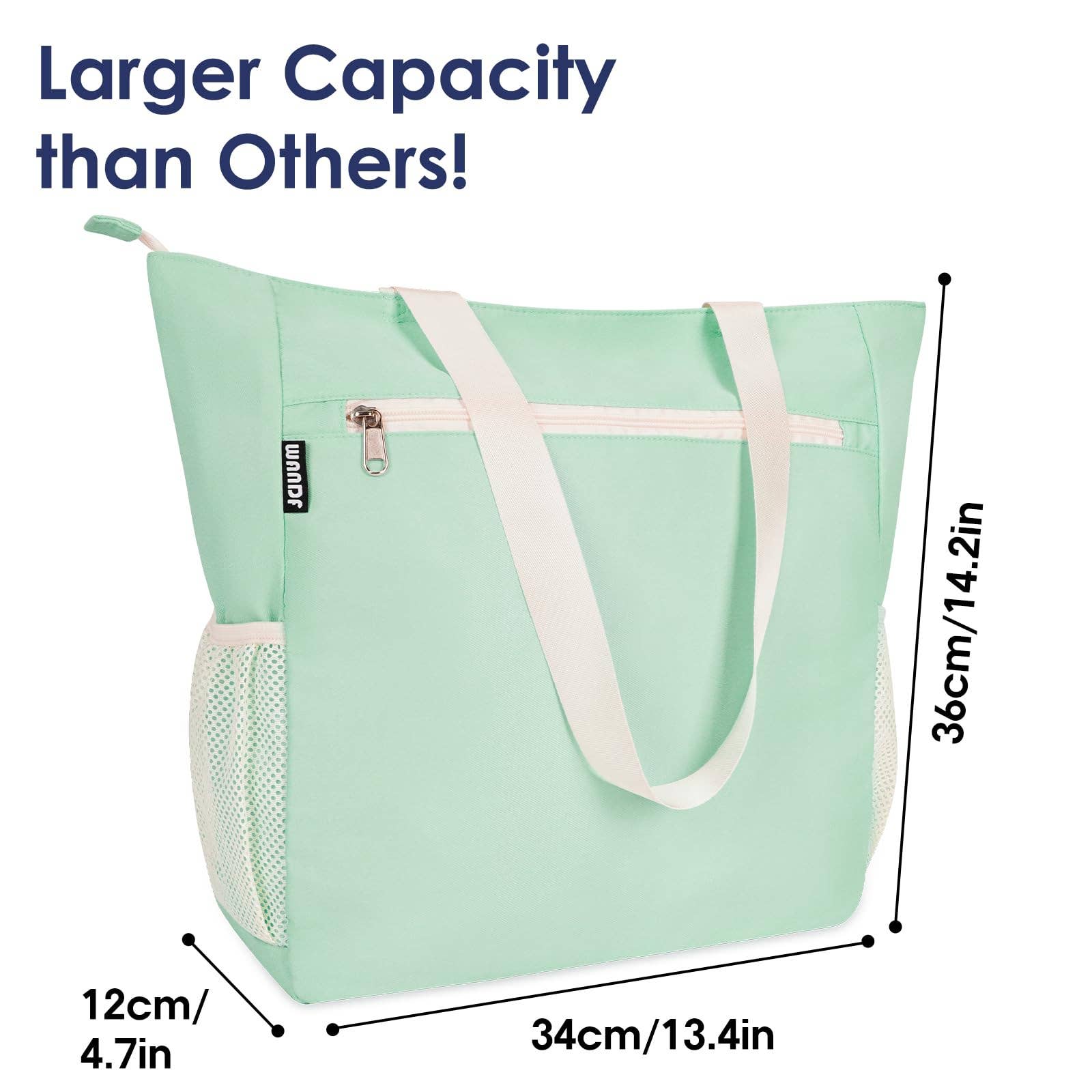 wandf - Wholesale Beach Bag - WANDF Water-resistant Beach Shoulder Tote Bag for Women22